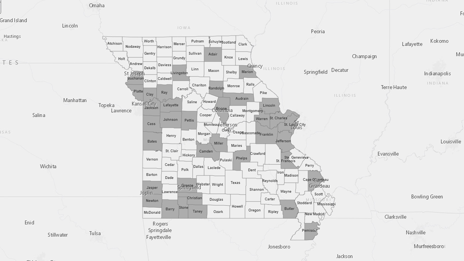 Where Are Missouri Dispensaries - MapDispensary 