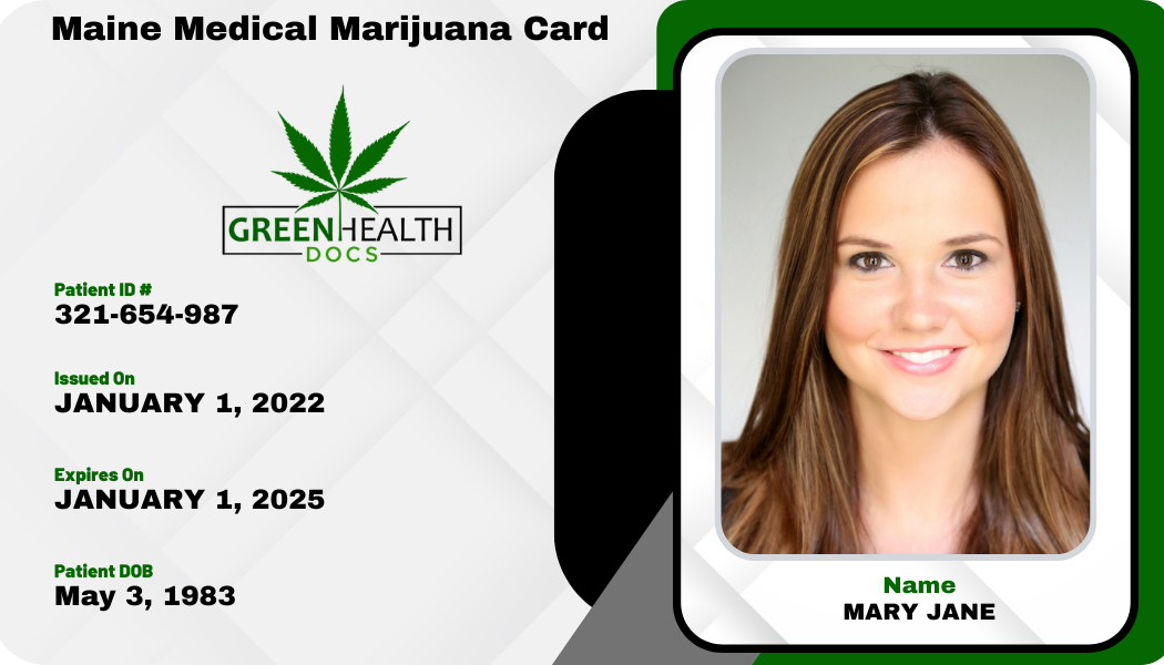 green health docs maine medical marijuana card