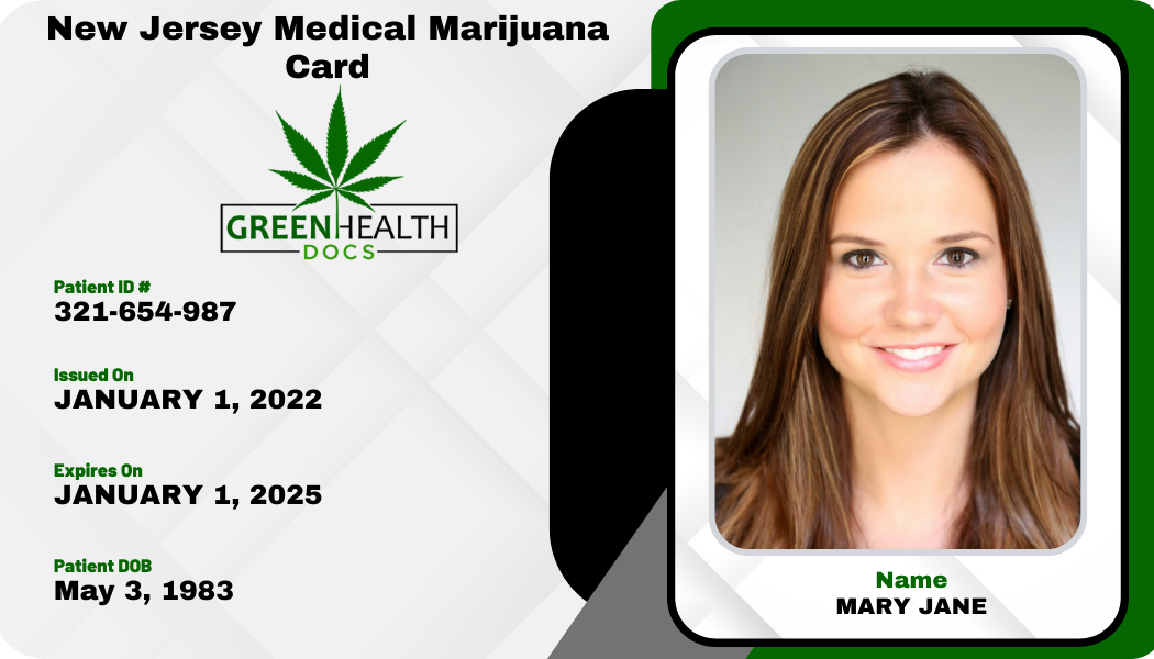 Green Health Docs New Jersey Medical Marijuana Card