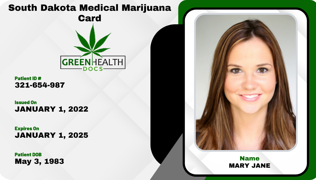 Green Health Docs South Dakota Medical Marijuana Card