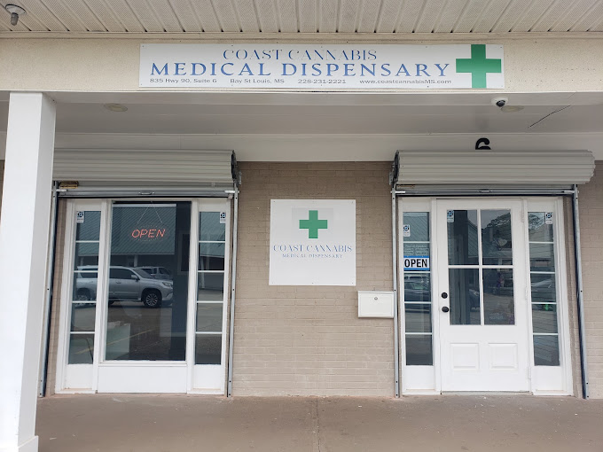 coast cannabis storefront