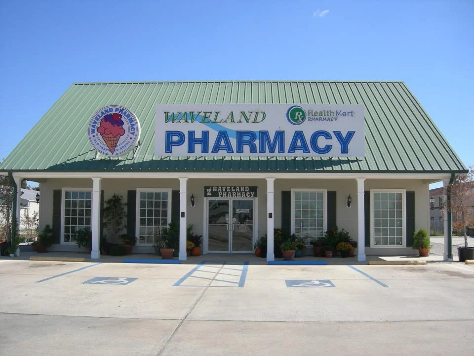waveland pharmacy storefront