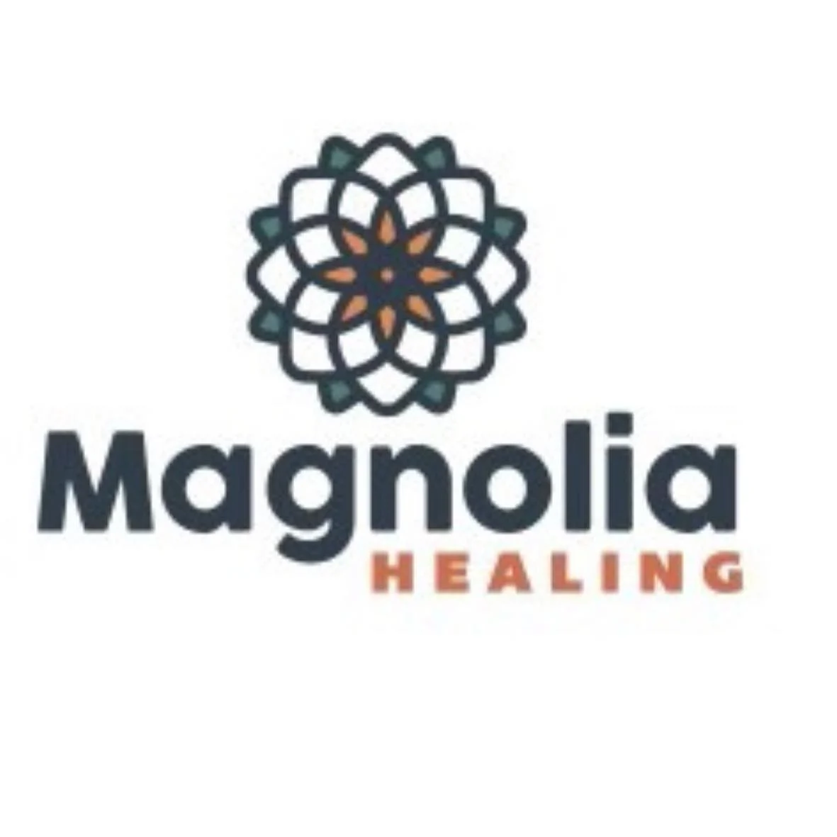 magnolia healing logo